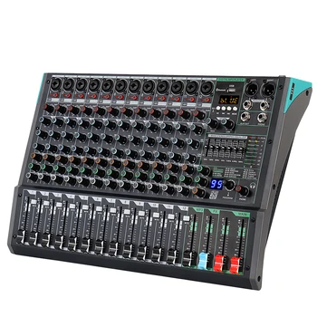 Biner PA12 Profesionalni zvočni mešalnik Zvoka Odbor Mešalna Vgrajen 99 Reverb Efekt 12 Kanalni usb audio mixer