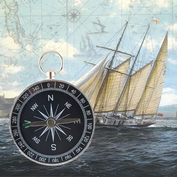 Iz Nerjavečega Jekla, Lahkih Sili Kompas Prenosni Zunanji Preživetje Kompas Navigacijsko Orodje Za Pohodništvo, Lov, Pohodništvo
