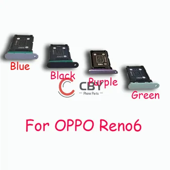 Za NASPROTNEGA Reno6 Reno 6 Pro Plus Pro+ Reno7 7 5 G Pro Reže za Kartico SIM Pladenj za Kartico SIM Reže Imetnik Adapter Vtičnice rezervnih Delov