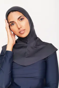 Barva Muslimanskih Turban Skp Za Ženske Polno Kritje Plavati Hijabs