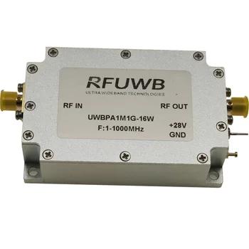 UWBPA1M1G-16W 1-1000MHz Širokopasovnih RF Power Ojačevalnik 16W UWB RF Power Amp Modul