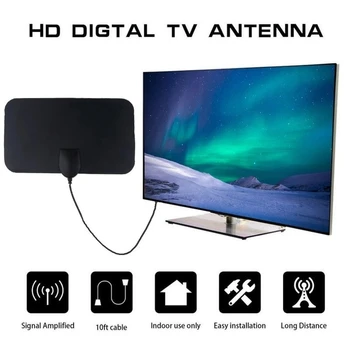 TV antena mini HDTV crystal clear digital zaprtih HD program antena