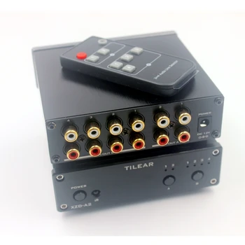 A2 HIFI Lossless 2 Vhod 4 Output RCA HUB Avdio Distributer Signal Selektor Vir Preklopnik Zvonjenja Glasnost Stereo Ojačevalnik Odbor