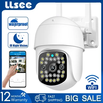 LLSEE HD prostem WIFI ip kamera 3MP ir night vision 360-stopinjsko nepremočljiva wifi brezžični varnostne kamere
