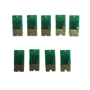 CISSPLAZA 9pcs 700 ml T6361 - T6369 čip kartuša čip za epson 7890 9890 pro7890 pro9890 uporabljajo na ciss ali košarico