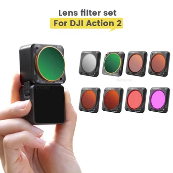 Magnetni Filter za DJI Ukrep 2 UV ND4 Filter CPL NDPL Nastavljiv Leče, Filtri Komplet za DJI Osmo Ukrep 2 dodatno Opremo Fotoaparata