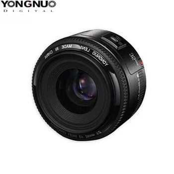 YONGNUO YN35mm F2 35mm Objektiv 1:2 AF/MF širokokotni Fiksni Fokus / Velike Zaslonke Auto Zoom Objektiv +Darilo Canon EF Gori EOS Fotoaparat