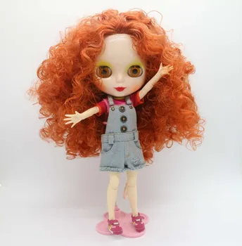 Skupni organ Golih Blyth Lutka Tovarne lutka, ki je Primerna Za DIY.roza lase rdeče 98