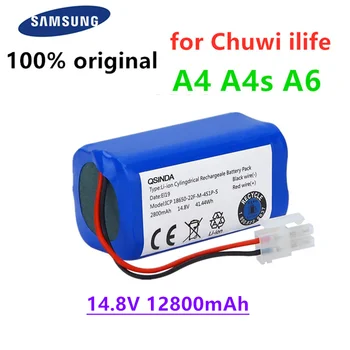 100% Nov original za ponovno Polnjenje ILIFE Baterije 14.8 V 12800mAh robotski sesalnik pribor deli za Chuwi ilife A4 A4s A6