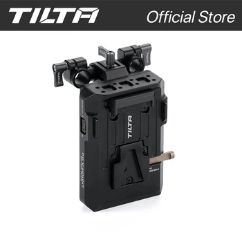 TILTA Tiltaing Smart Proti Gori Baterije Tablice – Črna TA-BTP3-V-B 14.8 V 5V USB-C PD Vrata w/15 MM Rod Adapter