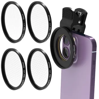 KnightX Makro Objektivi Fotoaparat Kompleti S Posnetka Objektiv Na Telefon lente makro Za Pametni telefon