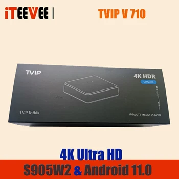 10PCS 2023 Leto Novo Prispeli TVIP 710 Android 11.0 Set Top Box 4K Ultra High Definition Android 11.0 OS