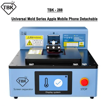 TBK-288 Mobilni Telefon Zaslon Ogrevanje Ločilo Za Apple iPhone podrli Zaslon Apple Self Service Popravilo Stroja