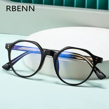 RBENN Klasičnih TR90 Anti Modra Svetloba Očala Za ženske, Moške Modri Žarki Blokiranje Igranje Računalniških Očal Podporo po Meri Recept