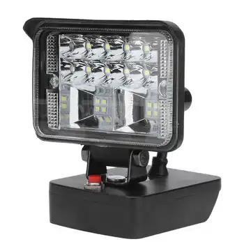 modularna kontaktor 11W LED Orodje Svetlobe Nastavljiv Utripa, Zunanja Razsvetljava Svetilke za BAT Serije 20V Litijeva Baterija v Gospodinjstvu ac