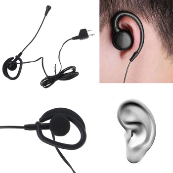 Prenosne Slušalke za Midland Walkie-Talkie Slušalka z Mic - Zaščitne Slušalke, Dolžina 1,5 m/5 m za Midland Walkie-Talkie K1KF