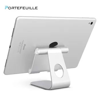 Portefeuille Za iPad Pro Tablet Stojalo Nastavljiv Aluminija Kovinsko Držalo za Telefon Za iPad Zraka 2 Samsung Tablični Soporte Dodatki