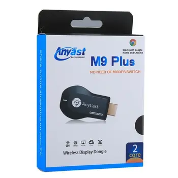M9 Plus Anycast Wifi Zaslon Ključ 2,4 GHz 1080P Brezžični Hd Portable Media Player Darkice za Projektor Pametni telefon, tablični računalniki