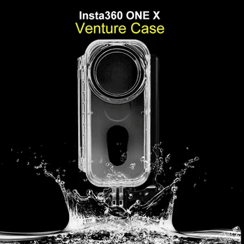 Insta360 ONE X Tveganega Primeru Vodotesno Ohišje Lupino Insta 360 Potapljanje Zaščitna torbica za Insta360 One X dodatno Opremo Fotoaparata
