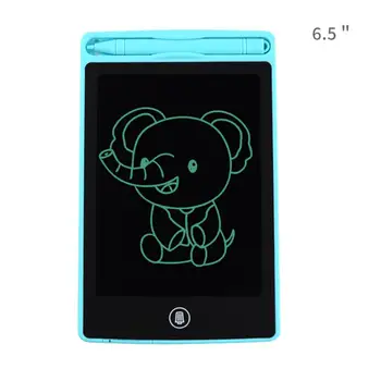 6.5 Palčni Digitalni Epaper LCD Pisni obliki Tablet Brezžični Sledilna plošča Električna Otroci Krovu Ploščo Za Risanje Čarobno sledilno ploščico Memo Pad