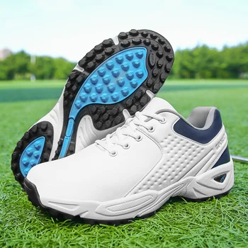 Nepremočljiva Moški Čevlji za Golf Plus Velikost 40-47 Profesionalni Golf Trenerji za Moške Lahki blagovne Znamke Usposabljanje Copati Moški Golf Čevlji