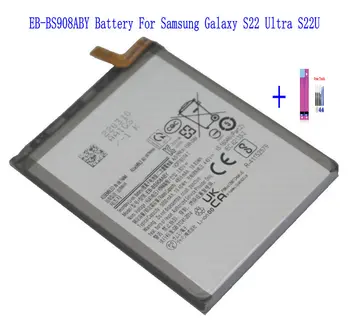 1x 5000mAh 19.4 Wh EB-BS908ABY Baterija Za Samsung Galaxy S22 Ultra S22U 5G SM-S908B/DS/U/UI/M/N/E Baterij + Orodja za Popravilo kit