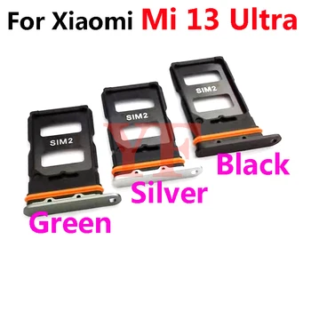 Za Xiaomi Mi 13 Ultra Pladenj za Kartico SIM Reže Imetnik Adapter Vtičnice rezervnih Delov