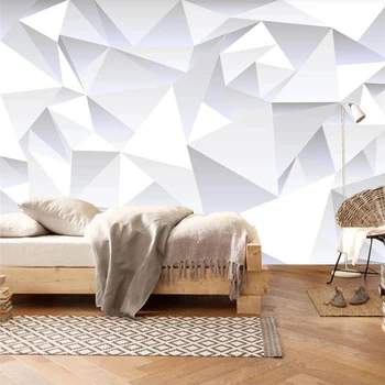 beibehang ozadje po Meri 3d sodobno minimalistično tri-dimenzionalni trikotnik mozaik vzorec TV, kavč v ozadju stene de papel pared