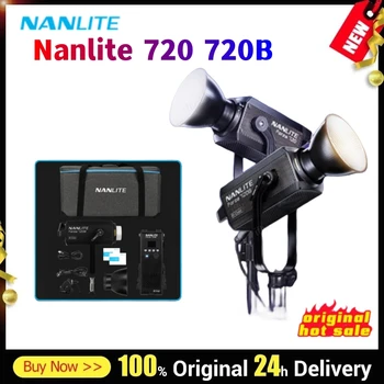 Nanguang Nanlite 720 720B Dvo-Barvni LED Luči, Osvetlitev z Bliskavico Video, Film, Snemanje v Živo