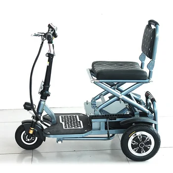 Zložljiv Električni Osebnih Tricikel Odraslih Električni Trikolesnik