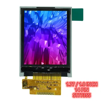 1.8 inch 14PIN 262K SPI TFT LCD LCM Zaslon ST7735S Pogon IC 128(RGB)*160