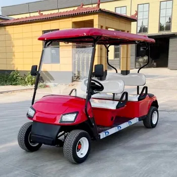 Kitajske Tovarne 72V Litij-4 Kolesa Bencin otroški Voziček, 6 Sedeži, Električni Golf Voziček s solarnimi