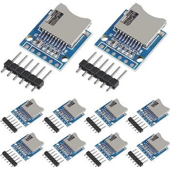 10pcs Micro SD SDHC TF Card Adapter Modul Bralnika s SPI Vmesnik Stopnjo Konverzije Čip za Arduino Raspberry PI