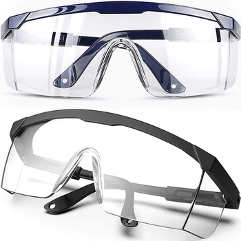 Varnost Dela Očala Lab Industrijske Oči Zaščita Anti-Splash Anti-fog Očala Kolesarjenjem Windproof Dustproof Brisanje Očal