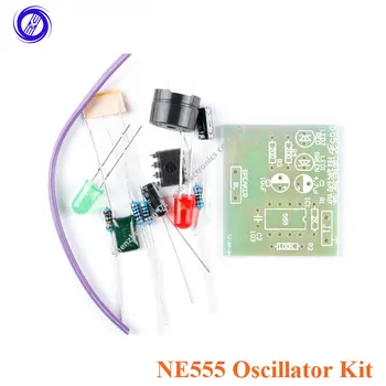 2PCS NE555 Multi-Resonančno Oscilator Kit Elektronska Proizvodnja Suite Nadzorni Odbor Modul Oscilator DIY Kit