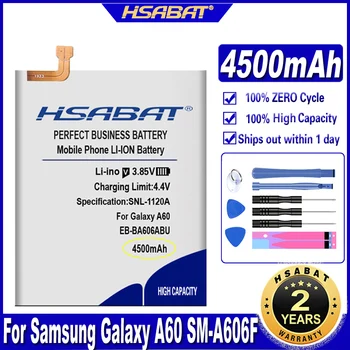 HSABAT EB-BA606ABU 4500mAh Baterija za Samsung Galaxy A60 SM-A606F/DS SM-A6060 SM-A606F Baterije