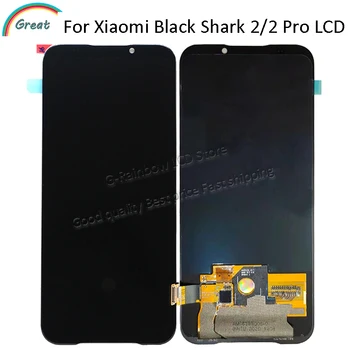OLED Za Xiaomi Black Shark 2 Pro LCD-Zaslon, občutljiv na Dotik Zaslon Računalnike Za Xiaomi BlackShark 2 LCD SKW-H0 SKW-A0 DLT-A0