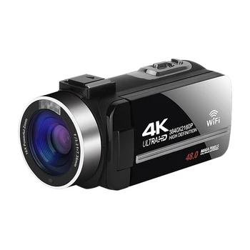 4K Kamere 48MP Zoom 18X WIFI Digitalne Video Kamere Za Youtube Pretočni Vlog Snemalnik, Časovni Zamik, Webcam Stabilizator Videcam