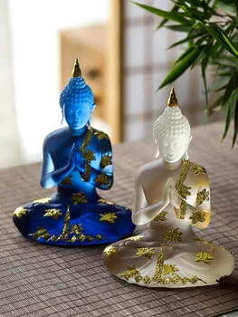 Novo Šakjamuni Buda Jugovzhodna Azija Tajska Indija smolo Zen oris v zlato Medicine Bude opremo Doma Budistični dvorana