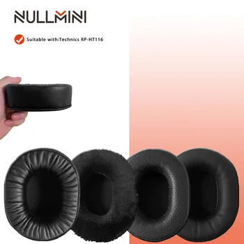 NullMini Zamenjava Earpads za Tehnika NS-HT116 Slušalke Usnje Rokav Slušalke Earmuff