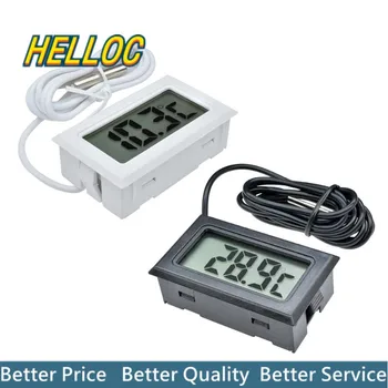 1/2 meter digitalni termometer s sondo/elektronski termometer/senzor/kad/hladilnik termometer osvežitev v 2 sekundah