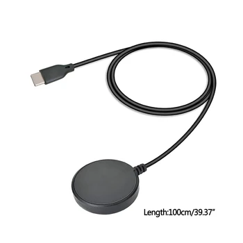 Napajalni Adapter za Polnilnik Zibelka Dock Nosilec Znanja, ki je Primerna za GalaxyWatch 4/3 Pametno Gledati Prenosni USB Hitro Kabel za Polnjenje K5DB