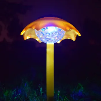 Sončne Mini Dežnik Vrtne Svetilke LED Nočna Lučka Dvorišče Nepremočljiva Krajine Svetlobo na Prostem Dvorišču, Vrtni Okras