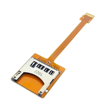 EP-076 SD SDHC obrnite Microsd TF FPC ravno kabel Podaljšek za kartico MicroSD, podaljšek
