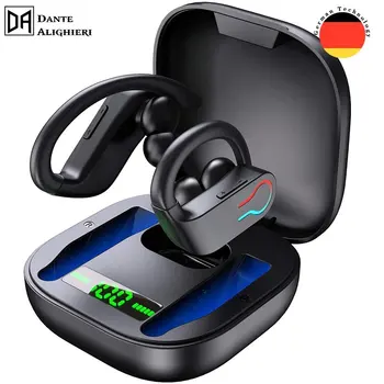 DANTE Brezžični Čepkov nemško Tehnologijo 40Hours držalo za uho 6D Stereo Hi-fi Zvok šumov Športne Slušalke