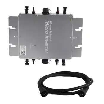 WVC-1600 Solarni Fotovoltaični Sistem Napajanja WVC‑1600 Mikro Inverter 120/230V Samodejnega Prepoznavanja