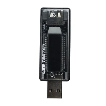 DC Mobilne Moč polnilni tok Napetost Digitalni Monitor USB Tester Trenutno 0-3A Napetosti 4-20V Tester Dvojno Meter Zaslon Tester