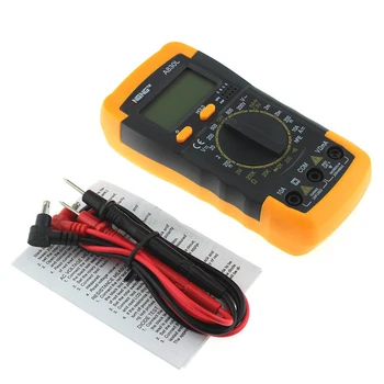 Digitalni Multimeter ABS Elektronski Zaslon LCD Prenosni Profesionalni AC DC Current Tester Ohmmeter Baterije Voltmeter Ampermeter
