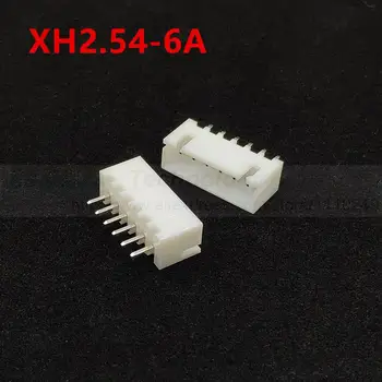 50pcs/veliko XH2.54-6A XH2.54 moški priključek PIN header 2.54 mm 6pin brezplačna dostava