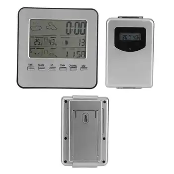 Termometer, Higrometer s Vreme Poročilo Budilka Brezžični Merilnik Temperature in Vlažnosti